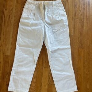 Vintage pleated Lauren Ralph Lauren Cream Trousers